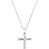 Amen Gioielli Collana Donna Amen CROCE A CORDA in Ottone codice OTCLCRTRBBZ