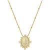 Amen Gioielli Collana Donna Amen LUCE MIRACOLOSA Ottone Gold codice OTCLMIRAGBZ