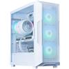 Zalman i3 NEO ARGB V2 WHITE, Midi Tower, PC, Bianco, ATX, Mini-ITX, Plastica, Acciaio, Vetro temperato, 16 cm