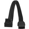 OEM Cavo PCI-E 5.0 con adattatore a 90 gradi - 30 cm - 12VHPWR 600W - Da maschio a femmina