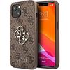 CG MOBILE Guess GUHCP13M4GMGBR - Custodia per iPhone13 6,1, con Logo 4G, Colore: Marrone