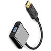 Qsvbeeqj Convertitore video VGA durevole DisplayPort 1080p con porta dorata per segnale stabile trasferisce DisplayPort all'adattatore VGA