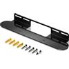 notiela Supporto da parete per Sonos Beam, staffa di montaggio in metallo resistente, compatibile con soundbar Sonos Beam.