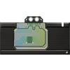 Corsair Hydro X Series XG7 RGB 4080 SUPRIM/TRIO Waterblock per GPU - Per MSI GeForce RTX™ 4080 SUPRIM e GAMING TRIO - Waterblock per GPU in rame nichelato - con backplate incluso - Nero