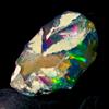 OPAL EMPIRE Opale Nero Grezzo Naturale Fire Opal Opale Fuoco 8 Ct 20x13 mm
