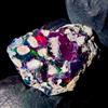 OPAL EMPIRE Fire Opal Pietra Preziosa Grezza Etiopia Naturale Opale Nero 5.8 Ct 17x11 mm