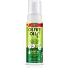 ORS Olive Oil Hold & Shine Wrap Set Mousse per Capelli 207 ml - con Collagene, Pantenolo e Olio d'Oliva per Capelli Sani, Idratati e Lucenti, Lunga Tenuta senza Appesantire