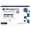 METAGENICS BELGIUM bvba Vitamina D3 K2 56 Compresse Masticabili - Ossa Forti al Gusto Limone