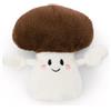 NICI 61863 Mini MagNici Fungo di peluche con calamita, aderisce a superfici metalliche, lavagne magnetiche e manici della borsa diventando un compagno di viaggio, 7 cm, marrone