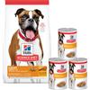 HILL'S Science Plan Adult Light Medium breed con pollo 14kg + 3 scatolette GRATIS