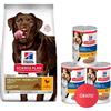 HILL'S Science Plan Canine Adult Healthy Mobility Large breed Chicken 14kg per cani di taglia grande per il benessere delle articolazioni + 3 scatolette di cibo umido HILL'S GRATIS