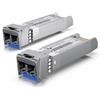 Ubiquiti Kit 2 moduli UACC-OM-SM-10G-D-2 SFP+ 10Gbps LC Monomodale 1310nm (UF-SM-10G) - UACC-OM-SM-10G-D-2