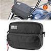 KEMIMOTO Borsa per moto, borsa porta attrezzi per manubrio, accessorio portaoggetti universale per forcella anteriore, manubrio e sissy bar, compatibile con Cruiser Softail Dyna Sportsters