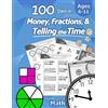 Humble Math Humble Math - 100 Days of Money, Fractions, & Telling th (Tascabile)