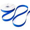 Nastro Doppio Raso 10Mm X 50 Metri per Artigianato, Natale, Decorazioni, Adatto