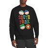 South Park Best Buds Crew Sweatshirt Maglia di Tuta, Nero, XXL Unisex-Adulto