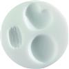 Cernit Stampo in silicone, bianco, unico