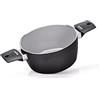 Moneta Futura Casseruola 2Manici 20Cm Rivestimento Naturale Finegres No Pfas Anche Per Induzione di Moneta