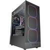 Tacens Case Tacens Mars Mc-Nebula 4x120mm Argb Atx Nero [TACMARS-MCNEBULA]