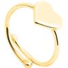 MAST INDUSTRIA ITALIANA Margutta Anello Gaia con Cuore Placcato Oro Ipoallergenico 1 Pezzo - MAST INDUSTRIA ITALIANA - 986087839