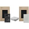 JBL Sistema audio da incasso a parete JBL Stage 260W stereo
