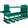 Outsunny Porta Attrezzi, Supporto per 5 Trapani Elettrici con Vassoio Laterale. | Aosom Italy