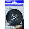 Tivoly XT10162016016 - Vassoio in gomma per auto AGRIPPANT con foro M14, diametro 125 mm, colore: Nero