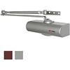 CISA 1C141503097, Chiudiporta Senza Arresto Smart Plus 2, Color Alluminio