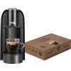 CAFFITALY VOLTA MACCHINA ESPRESSO NERA + 48 CAPS CORPOSO RB1-PRIMAVERA26-NERA