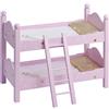 Olivia's Little World Letto a Castello Legno Mobili Bambole 45 cm Gioco Ruolo Olivia's World TD-0095AP