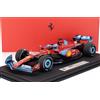 BBR 1/18 FERRARI F1 SF24 LECLERC MIAMI GP 2024 VETRINA MODELLINO STATICO DIECAST