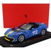 BBR 1/18 FERRARI 812 COMPETIZIONE A SPIDER 2022 VETRINA MODELLINO STATICO