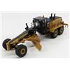 MODELLINO CANTIERE CATERPILLAR CAT24 RUSPA LIVELLATRICE GOMMATA SCRAPER 1/50