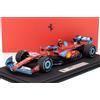 BBR 1/18 FERRARI F1 SF24 SAINZ MIAMI GP 2024 VETRINA MODELLINO STATICO DIECAST