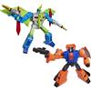 HASBRO GADGET TRANSFORMERS AGE OF THE PRIMES - DINOBOT SWOOP G2 AND DINOBOT SLUDGE G2 - ACTION