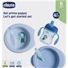 Chicco Set Pappa Azzurro 6M+ 1 pz