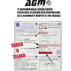 GENERICO TAMPONE TRAVERSA POSTERIORE SUPPORTO BALESTRA COMPATIBILE CON FIAT STRADA 0046538993 AGM PARTS
