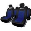 Sparco Set completo SPC1016 coprisedili per auto universali nero/blu nido d'ape