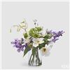 Enzo De Gasperi EDG Enzo De Gasperi Orchidea Vanda Composizione con Foglie H41 cm