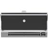 Ristoattrezzature Modello: 115540020012989,Forno a carbone 4 griglie regolabili colore nero 90x72,3x79,1h cm
