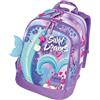 Tinta Unita Dream Zaino Tinta Unita Sirena Cross System Scuola 2026 2027 Poliestere 28 Lt 39 x 23 x 44 cm