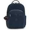 Kipling Zaino da donna Seoul Xl per laptop, True Blue T2, 13.5L x 18.25 H x 7.75 D