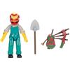 Jakks Pacific La Action Figure da Collezione Willie del Giardiniere dei Simpsons da 5 Pollici