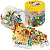 Hama Beads & Pegboards in Tub Maxi 400 Perline e Tavole di Colore Giallo, Taglia Unica (10.8790)