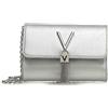 Mario Valentino Valentino by Mario Divina - Pochette da giorno Donna, Argento, 4x11.5x17 cm (B x H T)