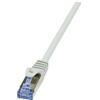 LogiLink Cavo patch Logilink CAT6A S/FTP AWG26 PIMF 50,00m grigio