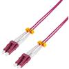 LogiLink Professional FP4LC20 Cavo patch in fibra ottica LogiLink, LC duplex - LC duplex, OM4, 20,0 m