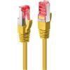 Lindy - Cavo patch - RJ-45 (M) - RJ-45 (M) - 30,0m - SFTP, PiMF - CAT 6 - stampato, liscio - giallo (47771)