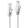 Lindy - Cavo patch - RJ-45 (M) - a - RJ-45 (M) - 30,0 m - UTP - CAT 6 - crimpato, a trefoli, liscio - bianco (48100)