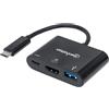 Manhattan 152037 Manhattan Konverter Docking USB 3.1 HDMI